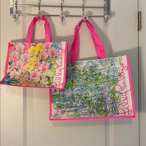 2 Lilly reusable bags!
